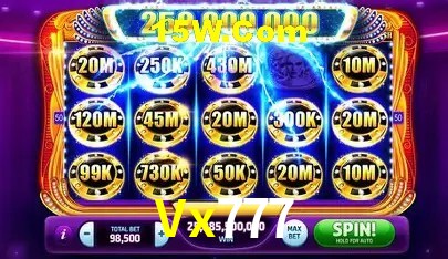 Jackpots e promoções na Vx777